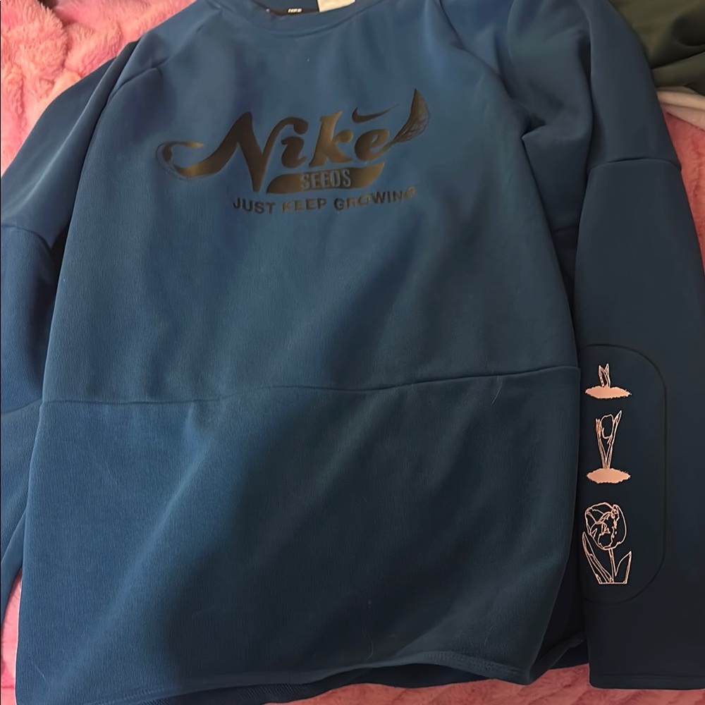 Nike Blue Crewneck Sweater